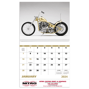 Good Value™ Motorcycles - Spiral Calendar