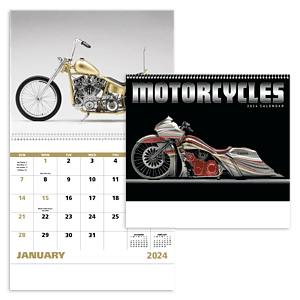 Good Value™ Motorcycles - Spiral Calendar