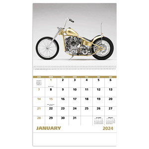 Good Value™ Motorcycles - Spiral Calendar
