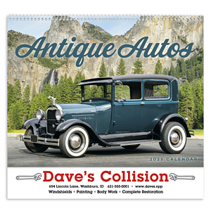 Good Value™ Antique Autos - Spiral Calendar