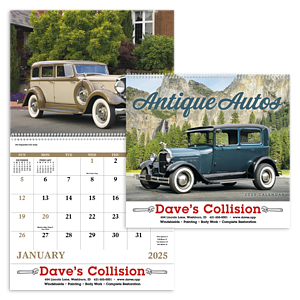 Good Value™ Antique Autos - Spiral Calendar