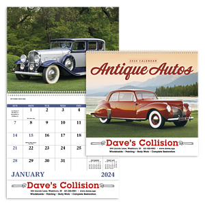 Good Value™ Antique Autos - Spiral Calendar
