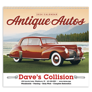 Good Value™ Antique Autos - Spiral Calendar