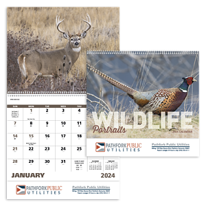Good Value™ Wildlife Portraits - Spiral Calendar