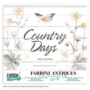 Good Value™ Country Days - Spiral Calendar