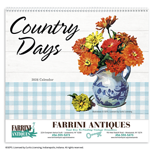 Good Value™ Country Days - Spiral Calendar