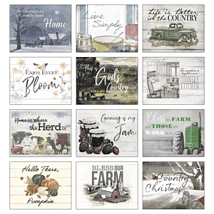Good Value™ Country Days - Spiral Calendar