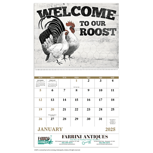 Good Value™ Country Days - Spiral Calendar