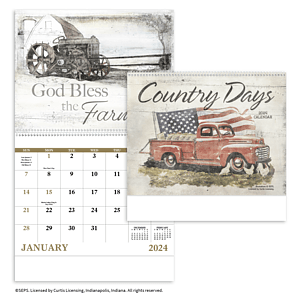 Good Value™ Country Days - Spiral Calendar