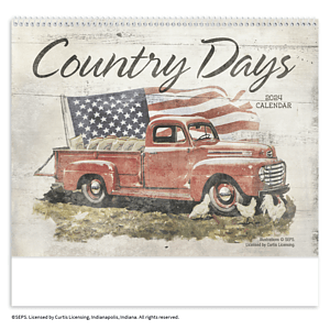 Good Value™ Country Days - Spiral Calendar