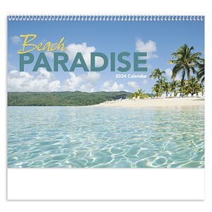 Good Value™ Beach Paradise - Spiral Calendar