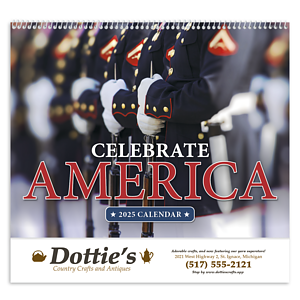 Good Value™ Celebrate America - Spiral Calendar