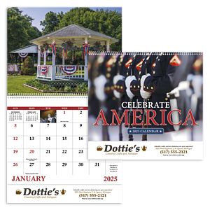 Good Value™ Celebrate America - Spiral Calendar