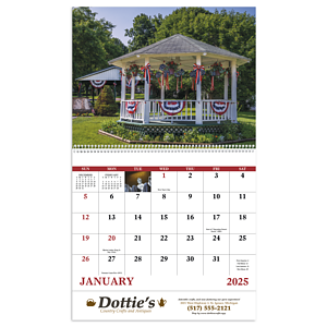 Good Value™ Celebrate America - Spiral Calendar