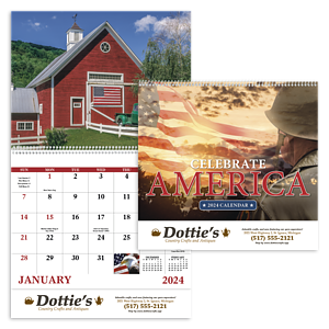 Good Value™ Celebrate America - Spiral Calendar