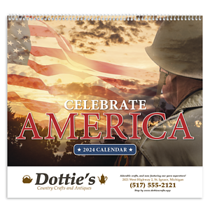 Good Value™ Celebrate America - Spiral Calendar