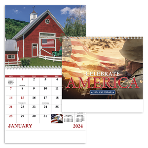 Good Value™ Celebrate America - Spiral Calendar