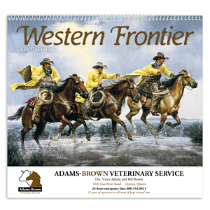 Good Value™ Western Frontier - Spiral Calendar