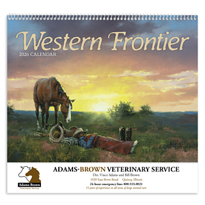 Good Value™ Western Frontier - Spiral Calendar