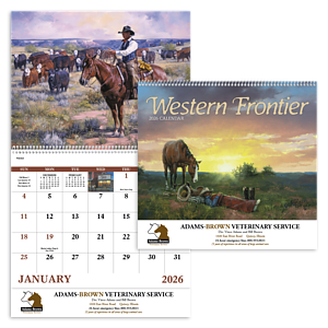 Good Value™ Western Frontier - Spiral Calendar
