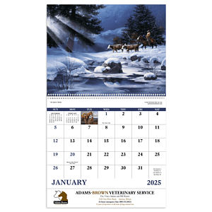 Good Value™ Western Frontier - Spiral Calendar
