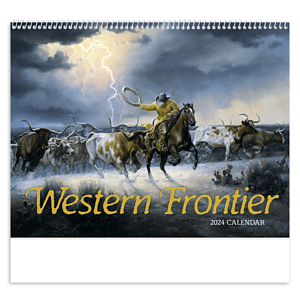 Good Value™ Western Frontier - Spiral Calendar