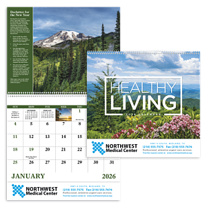 Good Value™ Healthy Living - Spiral Calendar