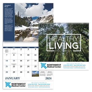 Good Value™ Healthy Living - Spiral Calendar