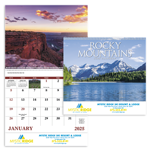 Good Value™ Rocky Mountains - Spiral Calendar