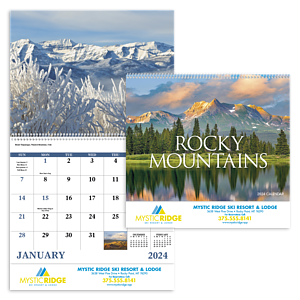 Good Value™ Rocky Mountains - Spiral Calendar