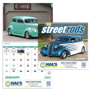 Good Value™ Street Rods - Spiral Calendar