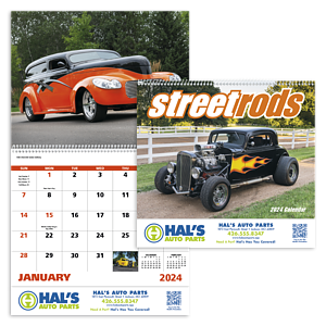 Good Value™ Street Rods - Spiral Calendar