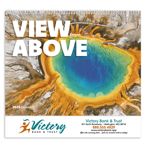 Good Value™ View from Above - Spiral Calendar