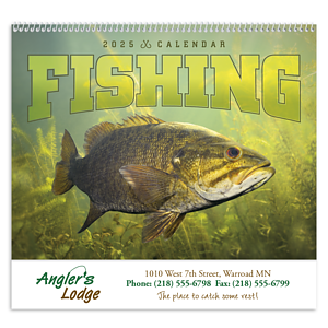 Good Value™ Fishing - Spiral Calendar
