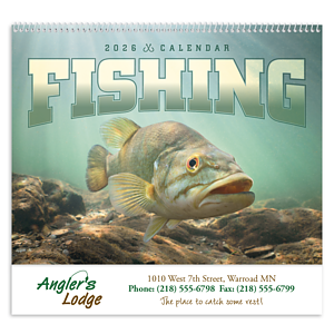 Good Value™ Fishing - Spiral Calendar