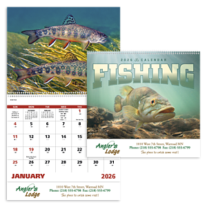 Good Value™ Fishing - Spiral Calendar