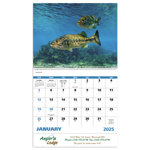 Good Value™ Fishing - Spiral Calendar