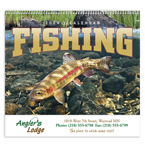 Good Value™ Fishing - Spiral Calendar
