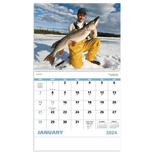 Good Value™ Fishing - Spiral Calendar