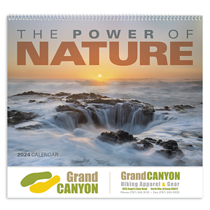 Good Value™ The Power of Nature - Spiral Calendar