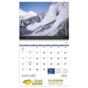Good Value™ The Power of Nature - Spiral Calendar