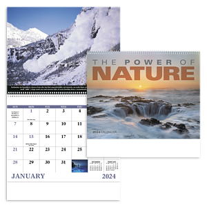 Good Value™ The Power of Nature - Spiral Calendar