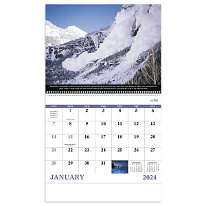 Good Value™ The Power of Nature - Spiral Calendar