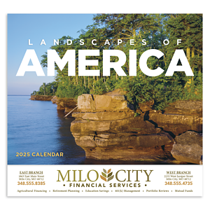 Good Value™ Landscapes of America - Stapled Calendar