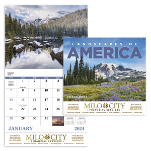 Good Value™ Landscapes of America - Stapled Calendar