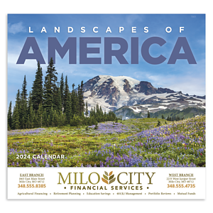 Good Value™ Landscapes of America - Stapled Calendar
