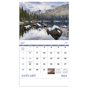 Good Value™ Landscapes of America - Stapled Calendar
