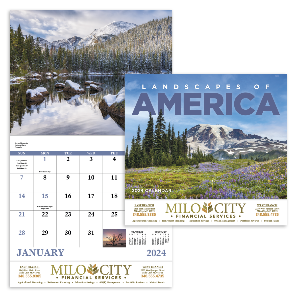 Good Value™ Landscapes of America - Stapled Calendar