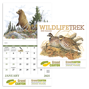 Good Value™ Wildlife Trek - Stapled Calendar