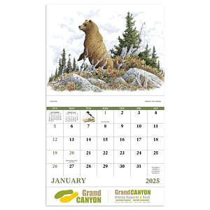 Good Value™ Wildlife Trek - Stapled Calendar